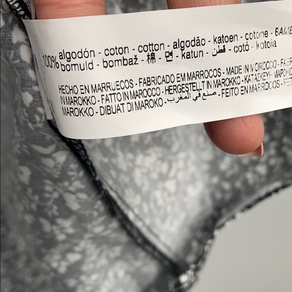 Zara high colored floral poplin dress - Picture 9 of 16